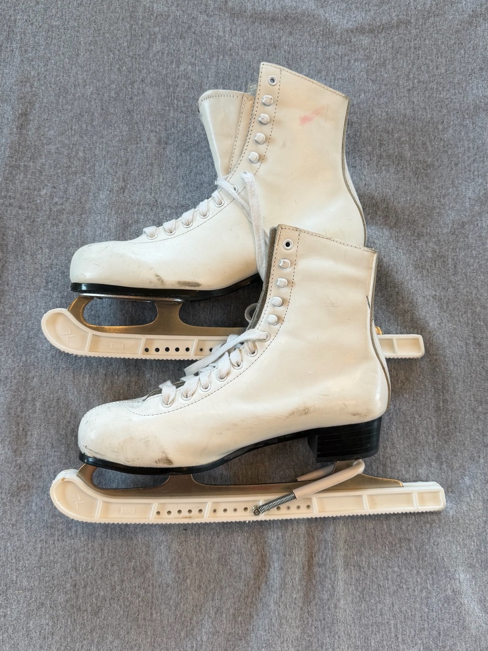Classic White Women's Figure Ice Skates